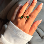 Serene Emerald Ring
